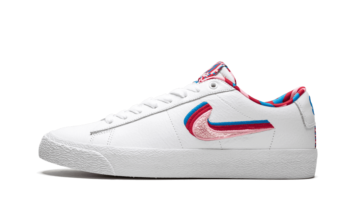NIKE MENS SB Blazer Low GT "Parra" CN4507 100 CN4507 100 from Stadium Goods