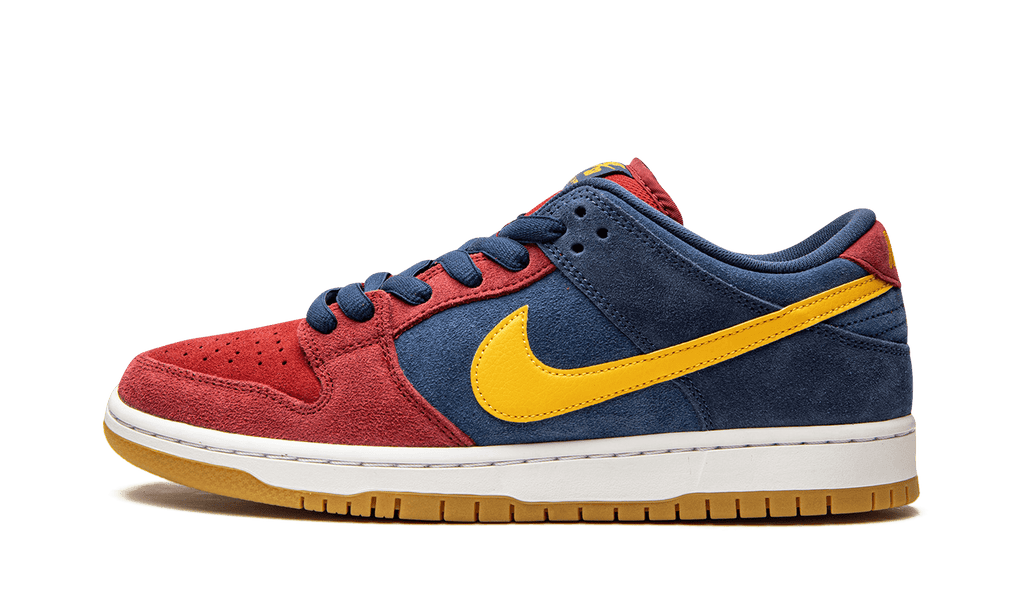 NIKE MENS SB Dunk Low "Barcelona" DJ0606 400 DJ0606 400 from Stadium Goods