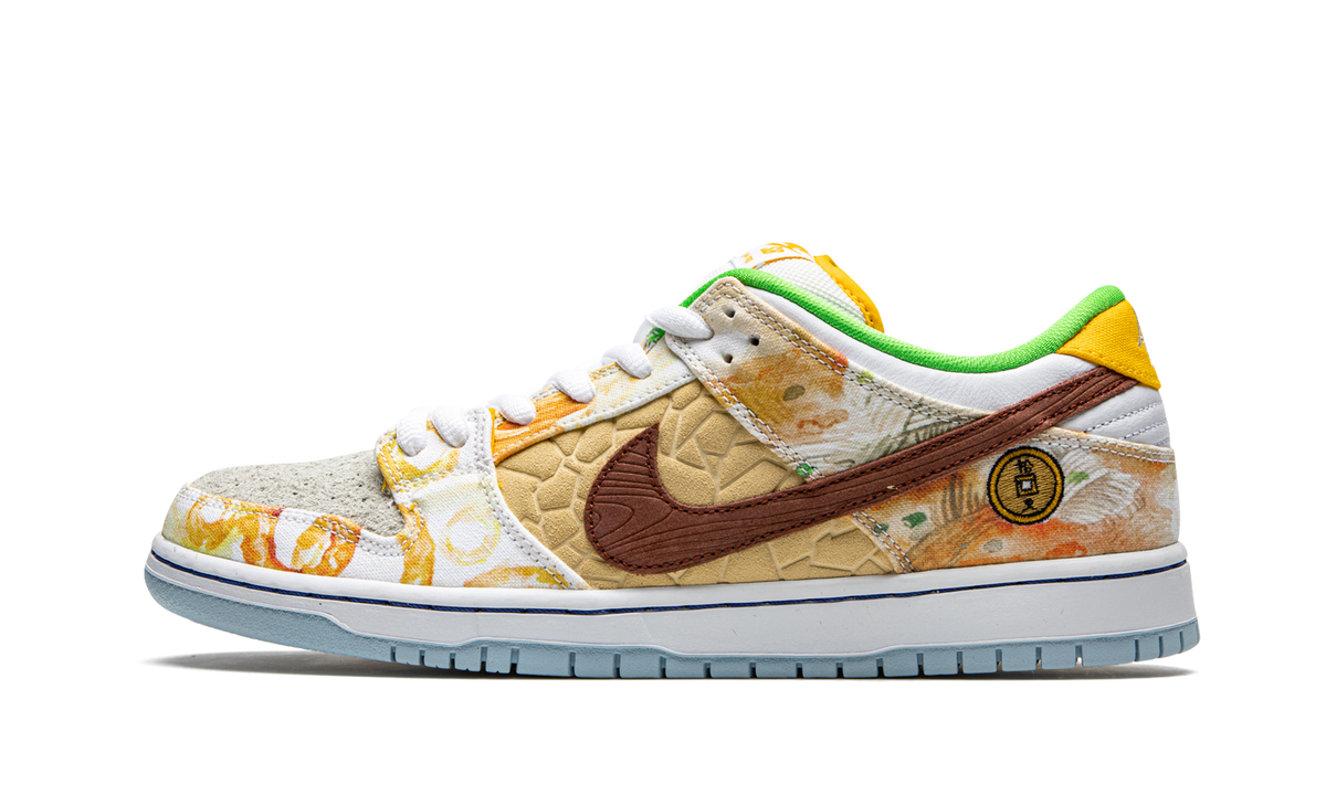 NIKE MENS SB Dunk Low "Street Hawker" CV1628 800 CV1628 800 from Stadium Goods