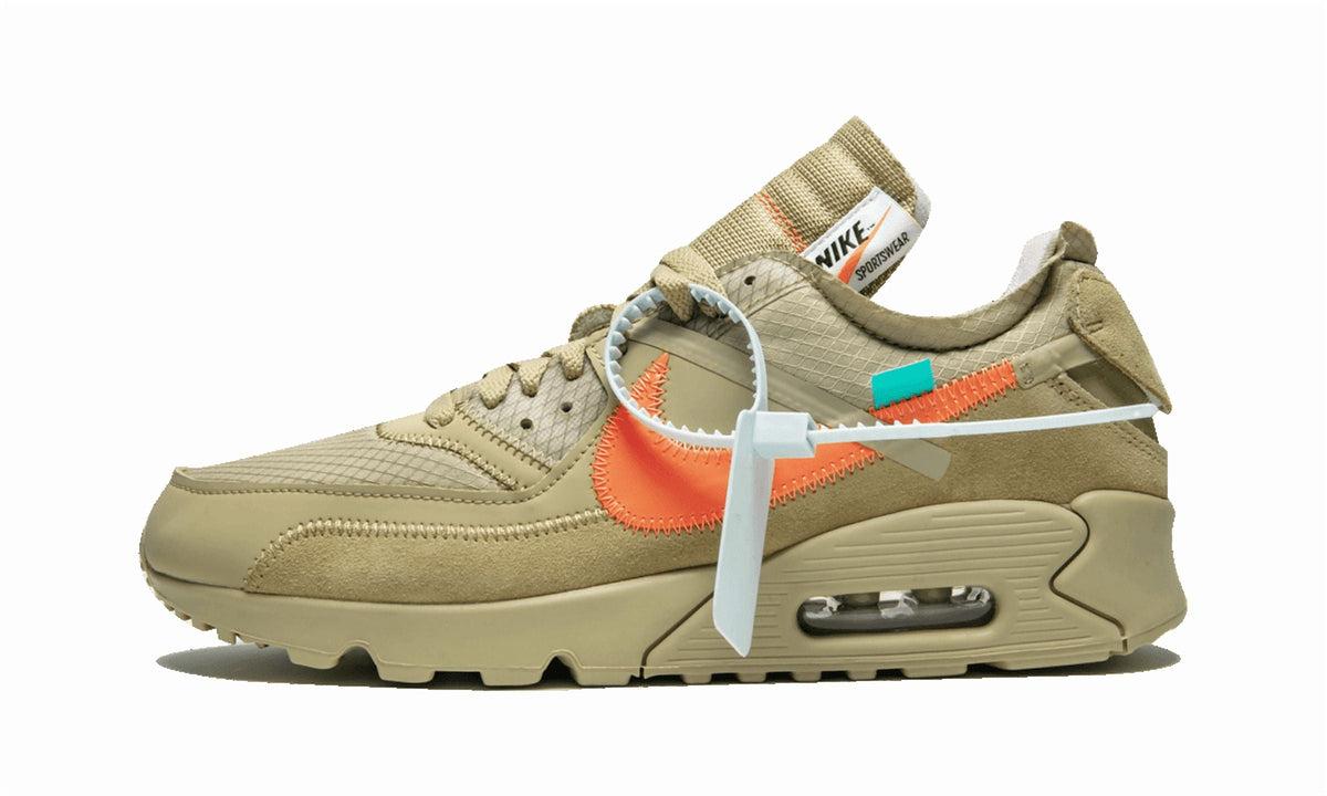 NIKE MENS The 10: Air Max 90 "Off-White / Desert Ore" AA7293 200 AA7293 200 from Stadium Goods