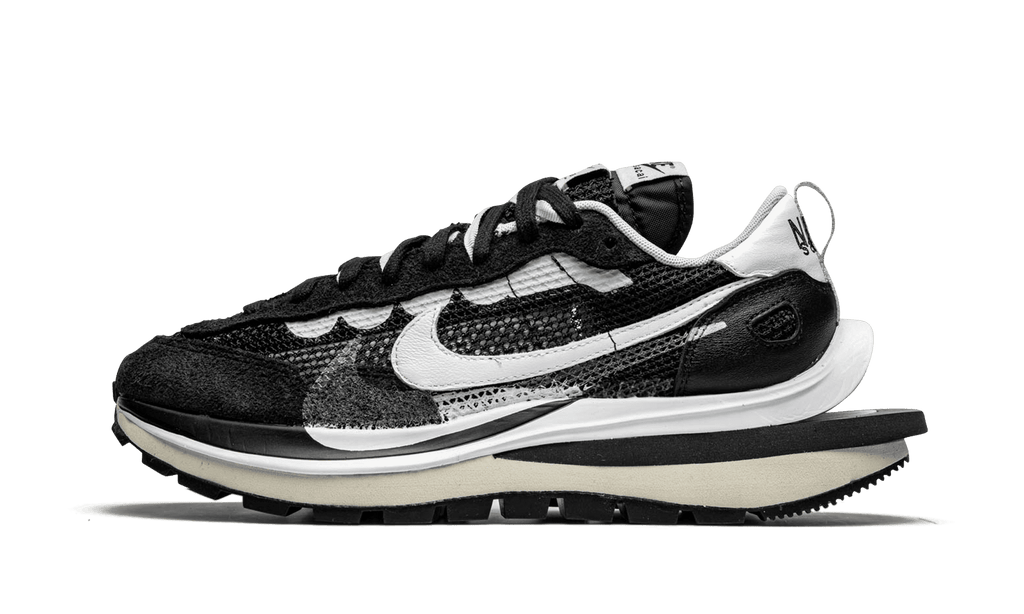 NIKE MENS VaporWaffle "Sacai - Black White" CV1363 001 from Stadium Goods