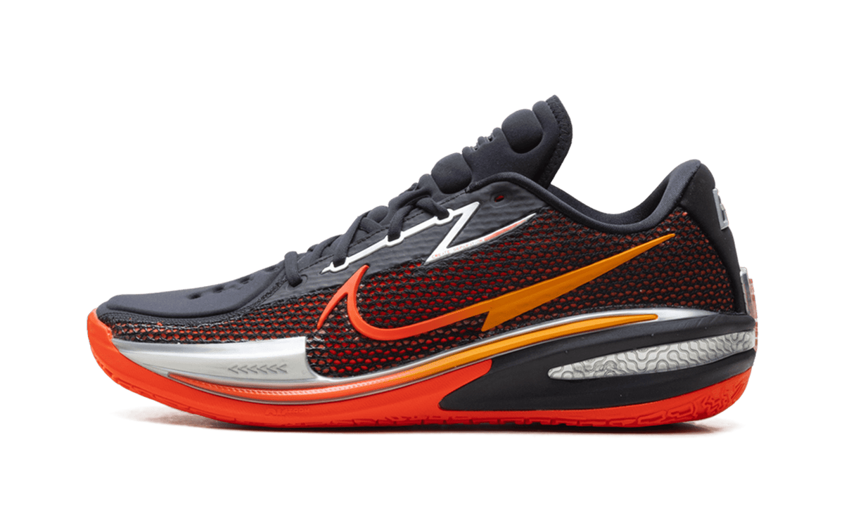 NIKE MENS Zoom GT Cut "Black / Bright Crimson" CZ0175 007 CZ0175 007 from Stadium Goods