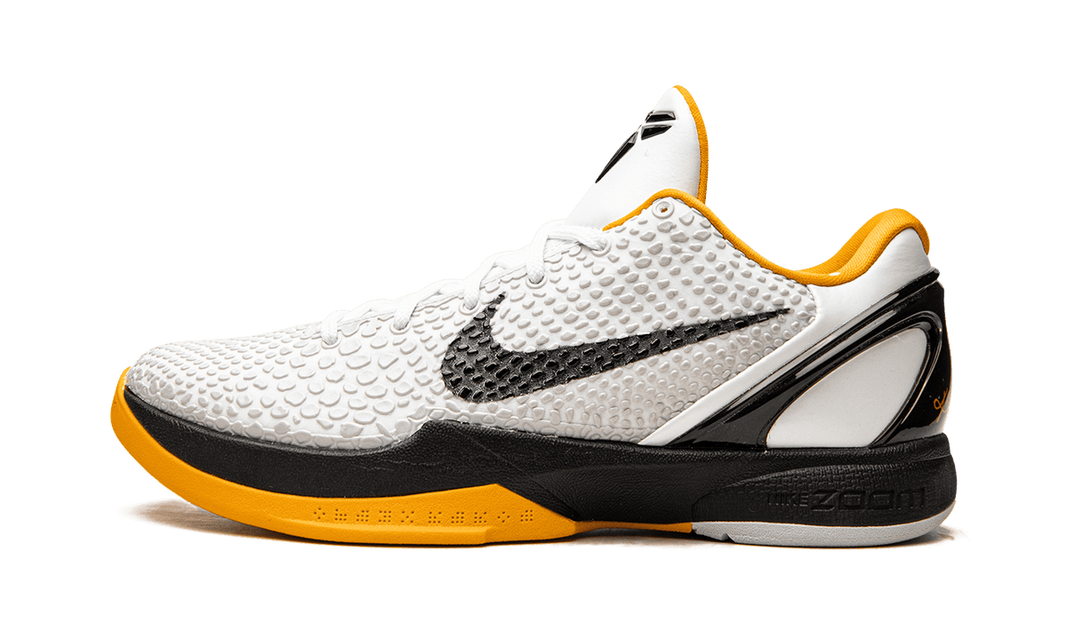 NIKE MENS Zoom Kobe 6 Protro "White Del Sol 2021" CW2190 100 from Stadium Goods