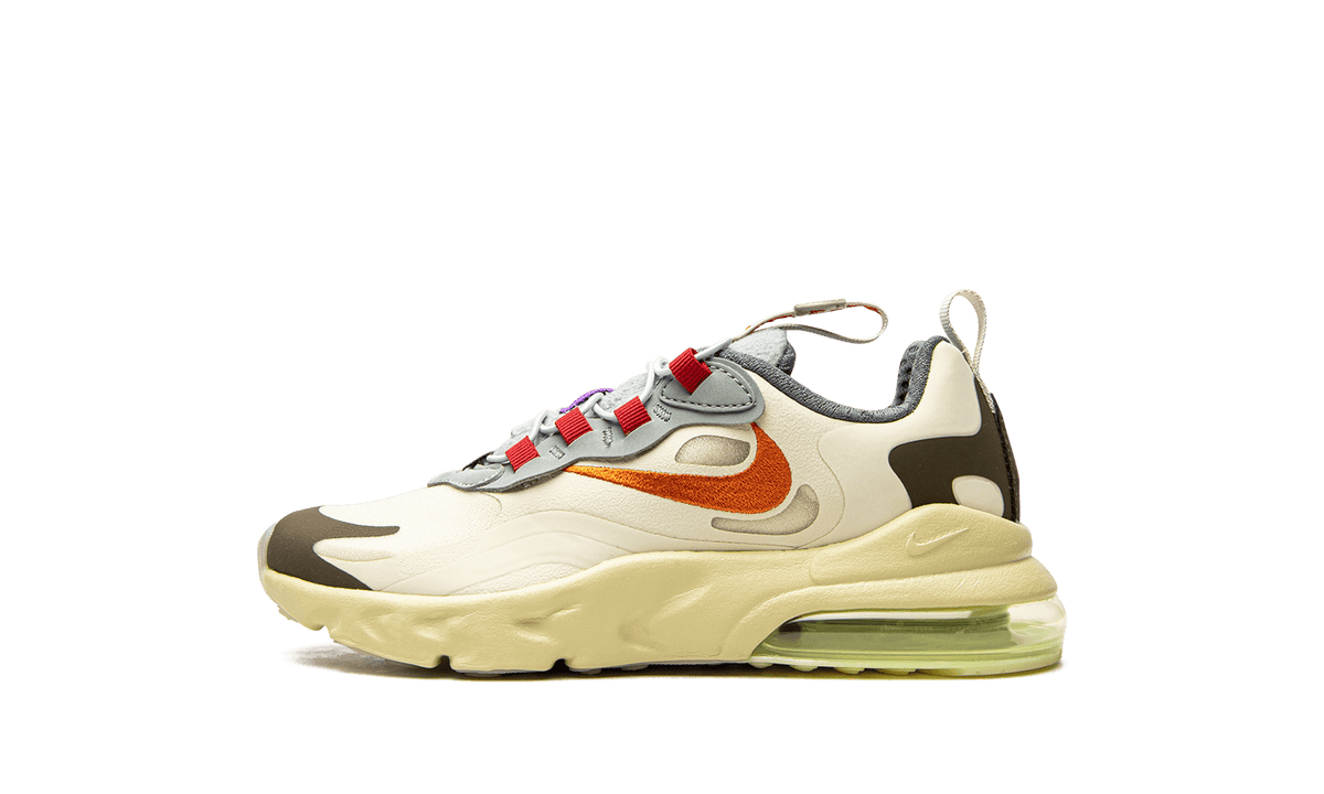 NIKE PRE SCHOOL Air Max 270 React PS "Travis Scott - Cactus Trails" CV2414 200 from Stadium Goods