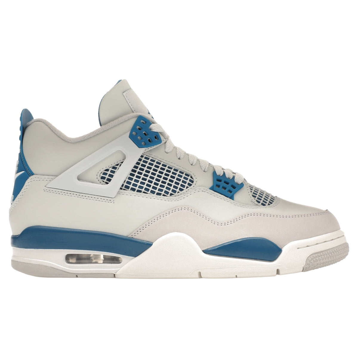Nike Air Jordan; Retro Military Blue, Men's Shoes Running Shoes, White/blue, 11