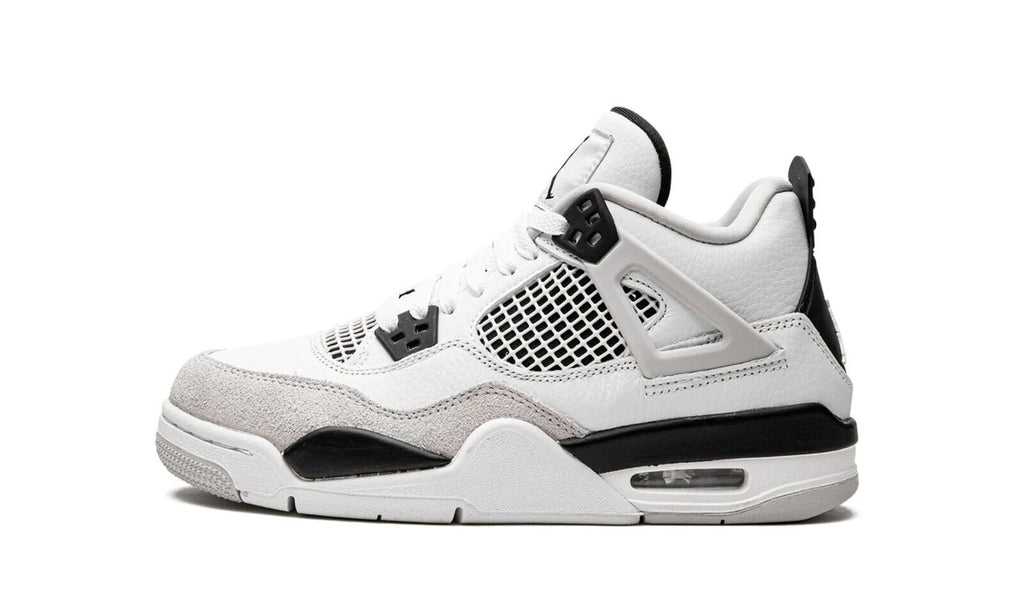 (GS) Air Jordan 4 Retro 'Military Black' (2022) 408452-111