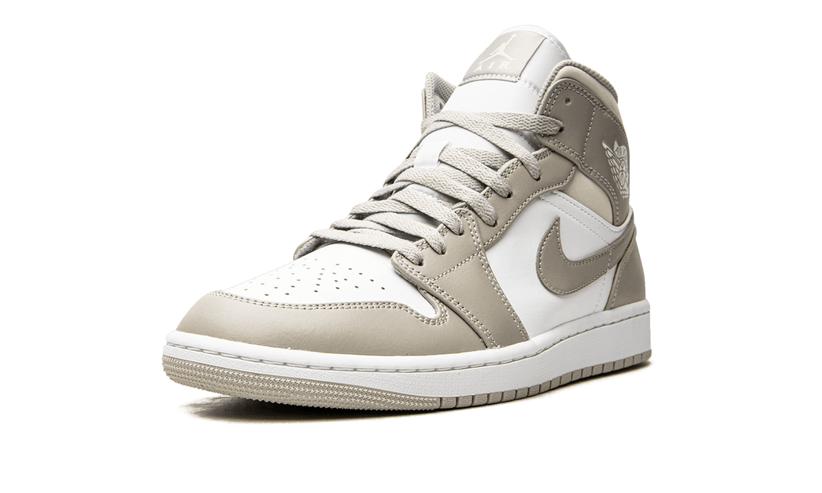 Jordan MENS Air Jordan 1 Mid "Linen / College Grey" 554724 082 from Stadium Goods