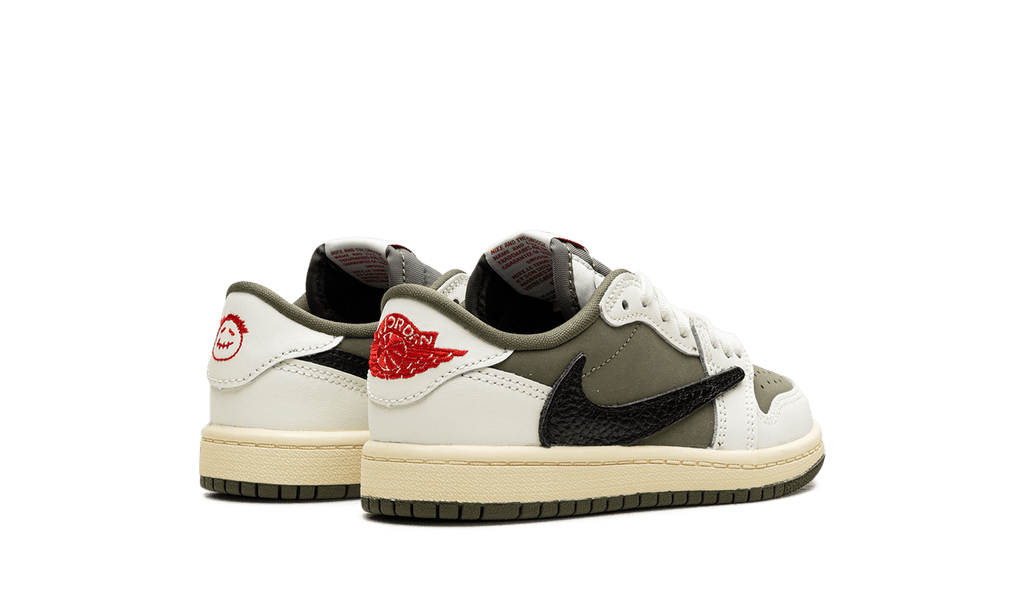 Jordan PRE SCHOOL Air Jordan 1 Retro Low OG SP PS "Travis Scott - Medium Olive" DO5442 200 from Stadium Goods