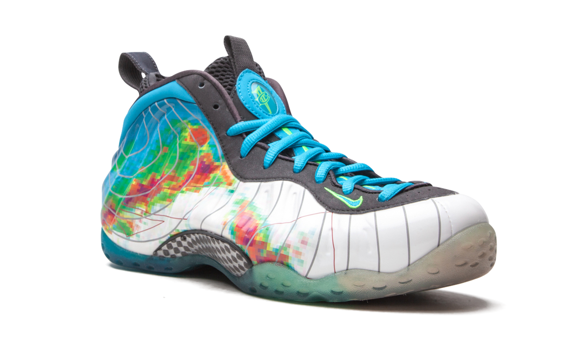NIKE MENS Air Foamposite One PRM "Weatherman" 575420 100 from Stadium Goods