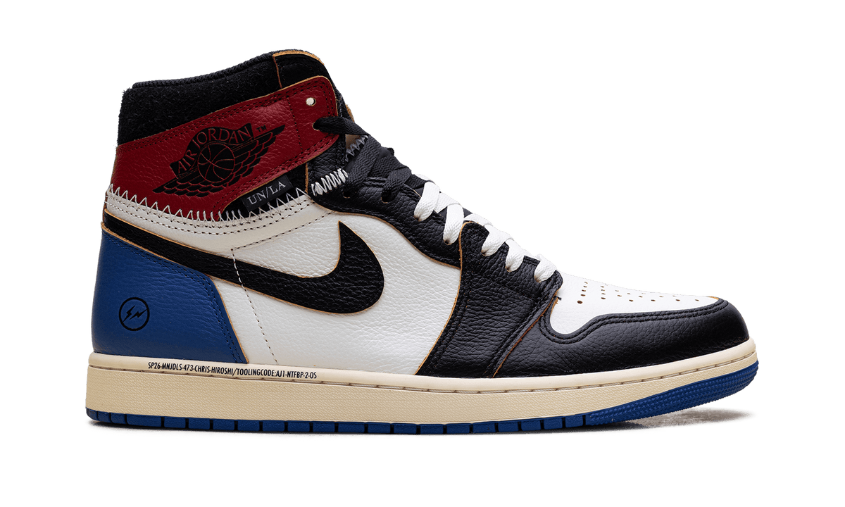 JORDAN MENS Air Jordan 1 "Fragment Design - Union LA - Varsity Red" IO7847 002 IO7847 002 from Stadium Goods