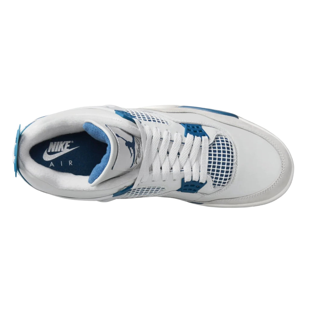 Nike Air Jordan; Retro Military Blue, Men's Shoes Running Shoes, White/blue, 11