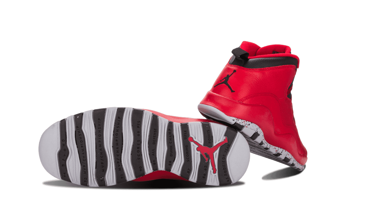 JORDAN MENS Air Jordan 10 Retro 30th "Bulls Over Broadway" 705178 601 705178 601 from Stadium Goods