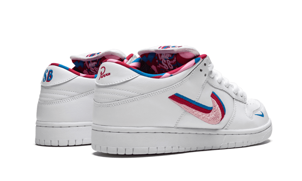 NIKE MENS SB Dunk Low "Parra" CN4504 100 CN4504 100 from Stadium Goods