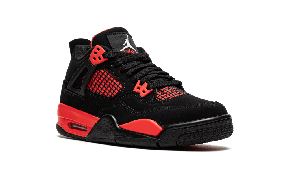 Jordan GRADE SCHOOL Air Jordan 4 Retro GS "Red Thunder" 408452 016 from Stadium Goods