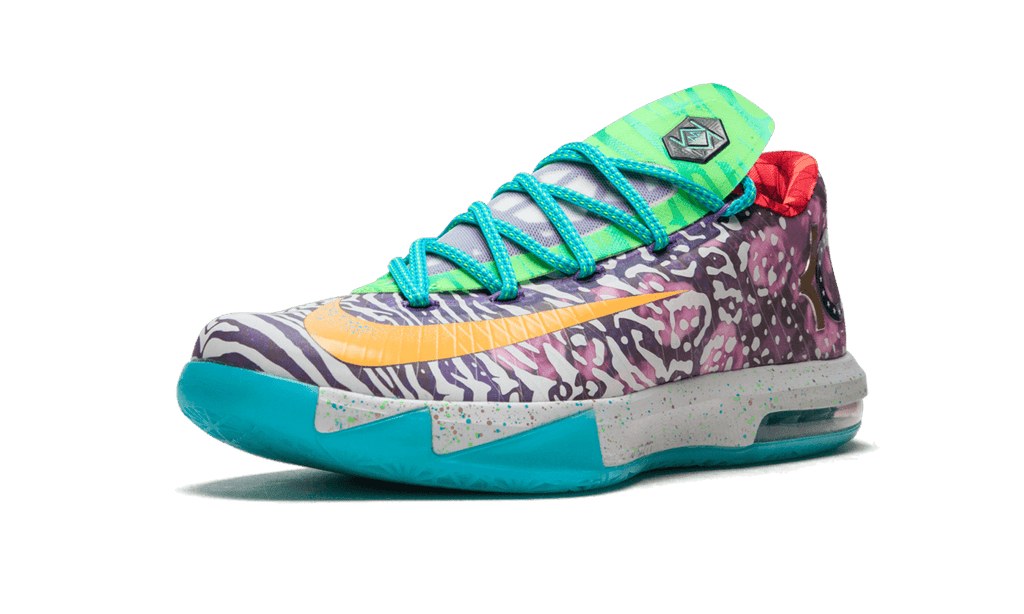 NIKE MENS KD 6 Premium "What The KD" 669809 500 from Stadium Goods