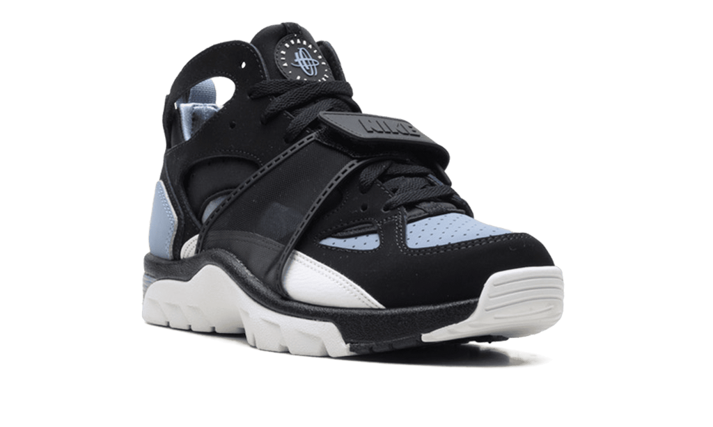 NIKE MENS Air Trainer Huarache "Cool Blue / Black" IH4470 001 from Stadium Goods