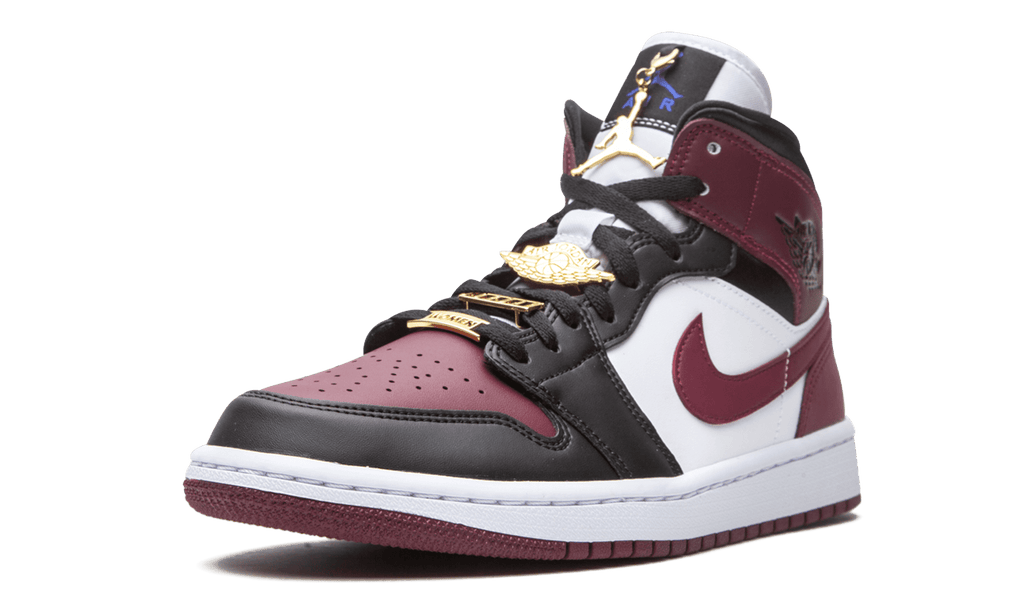 JORDAN WOMENS AIR JORDAN 1 MID SE Womens "Gold Pendants" CZ4385 016 CZ4385 016 from Stadium Goods