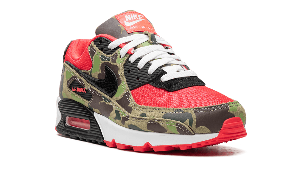NIKE MENS Air Max 90 Retro "Reverse Duck Camo" CW6024 600 from Stadium Goods
