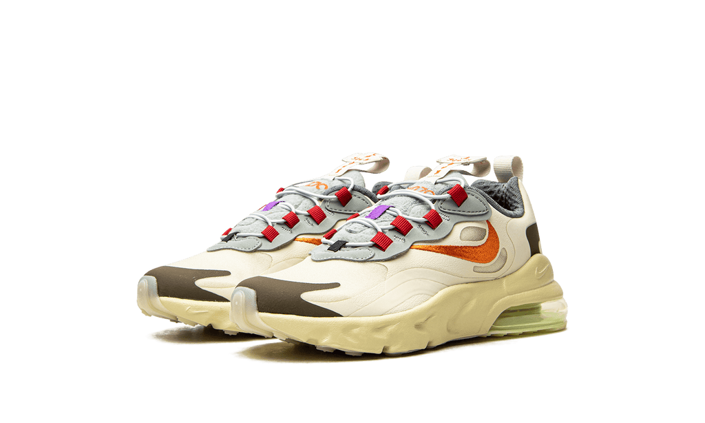 NIKE PRE SCHOOL Air Max 270 React PS "Travis Scott - Cactus Trails" CV2414 200 from Stadium Goods