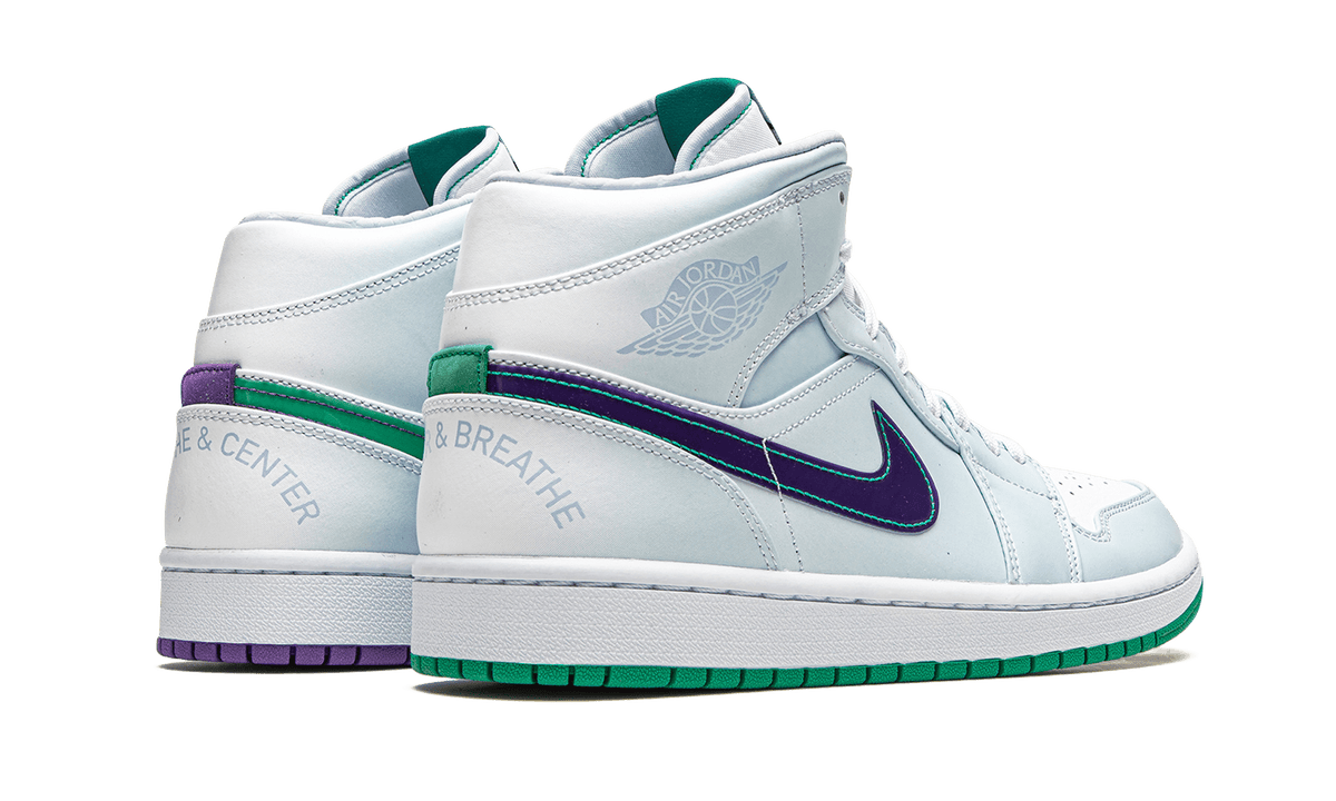 JORDAN MENS Air Jordan 1 Mid "Nike Hoops - Luka Doncic" CW5853 100 CW5853 100 from Stadium Goods