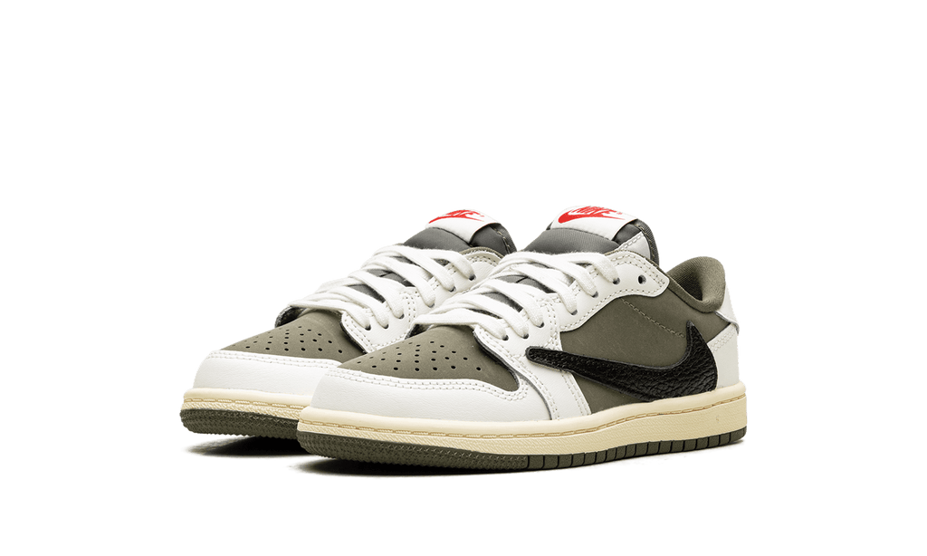 Jordan PRE SCHOOL Air Jordan 1 Retro Low OG SP PS "Travis Scott - Medium Olive" DO5442 200 from Stadium Goods