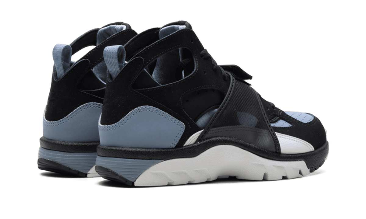 NIKE MENS Air Trainer Huarache "Cool Blue / Black" IH4470 001 from Stadium Goods