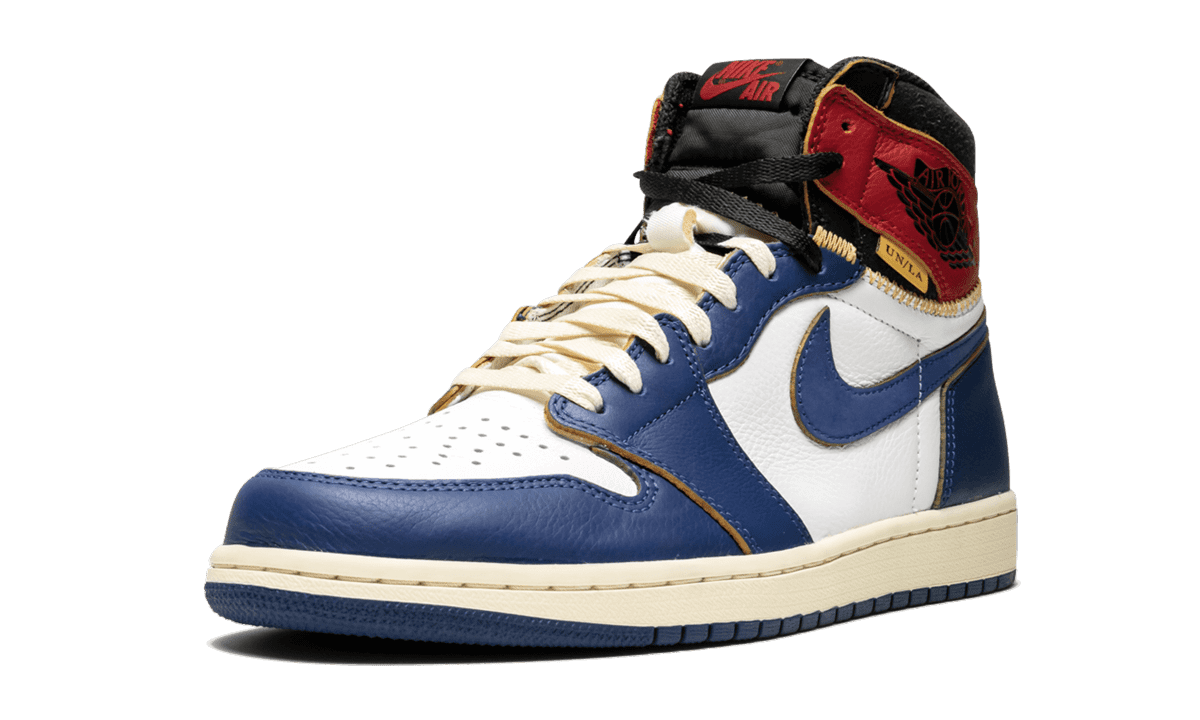 JORDAN MENS Air Jordan 1 Retro High OG NRG "Union - Storm Blue" BV1300 146 from Stadium Goods