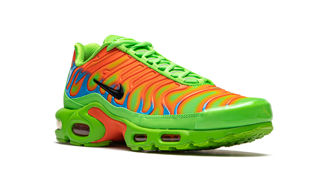 NIKE MENS Air Max Plus TN "Supreme - Green / Orange" DA1472 300 from Stadium Goods