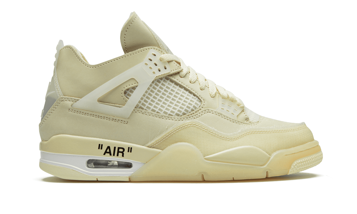 JORDAN WOMENS Air Jordan 4 Retro SP Womens "Off-White - Sail" CV9388 100 CV9388 100 from Stadium Goods