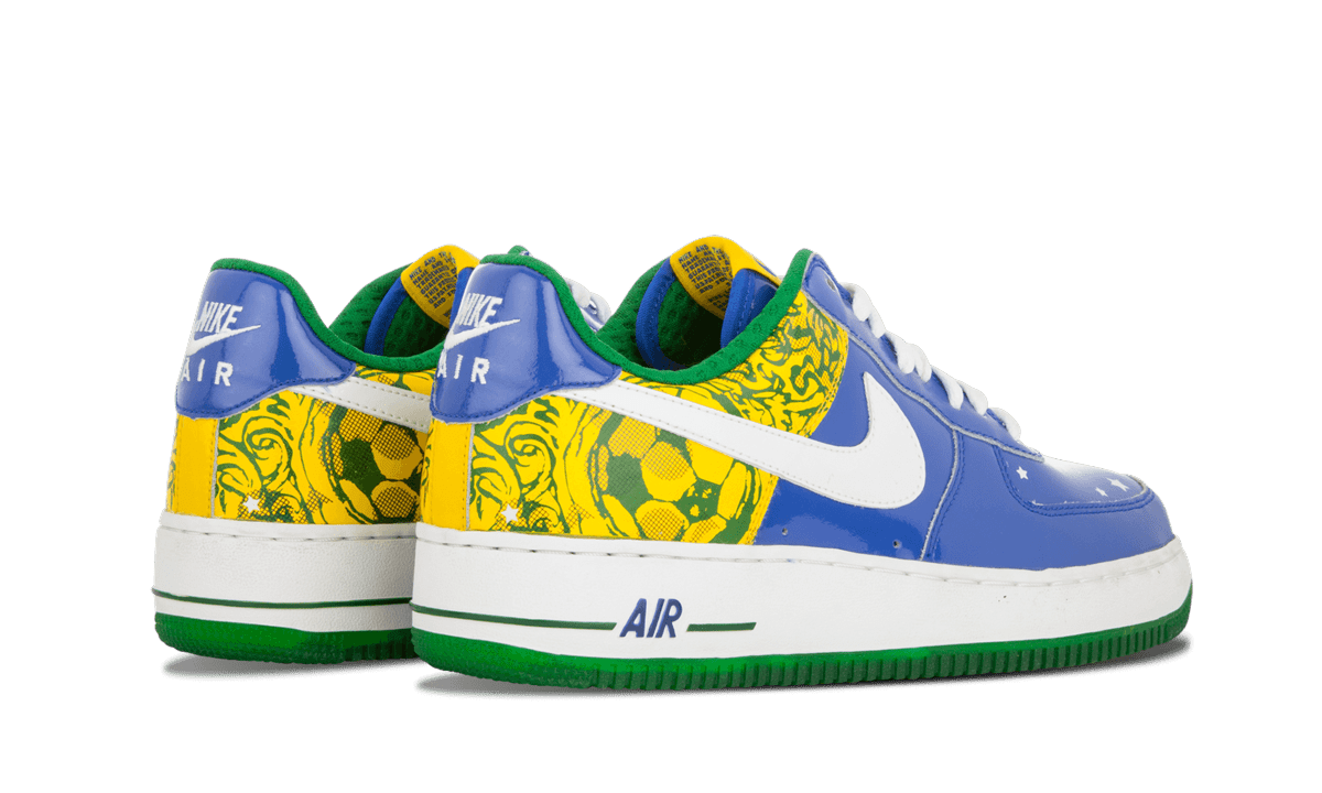 NIKE MENS Air Force 1 PRM "Ronaldinho" 313983 411 313983 411 from Stadium Goods