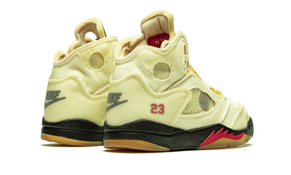 JORDAN PRE SCHOOL Air Jordan 5 Retro SP PS "Off-White - Sail" CV4827 100 CV4827 100 from Stadium Goods