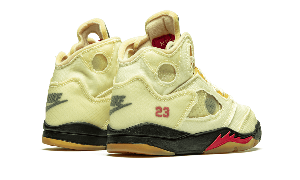 JORDAN PRE SCHOOL Air Jordan 5 Retro SP PS "Off-White - Sail" CV4827 100 CV4827 100 from Stadium Goods