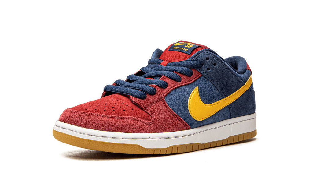NIKE MENS SB Dunk Low "Barcelona" DJ0606 400 DJ0606 400 from Stadium Goods
