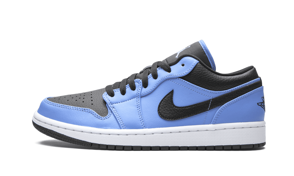 Jordan MENS Air Jordan 1 Low "University Blue / Black" 553558 403 from Stadium Goods