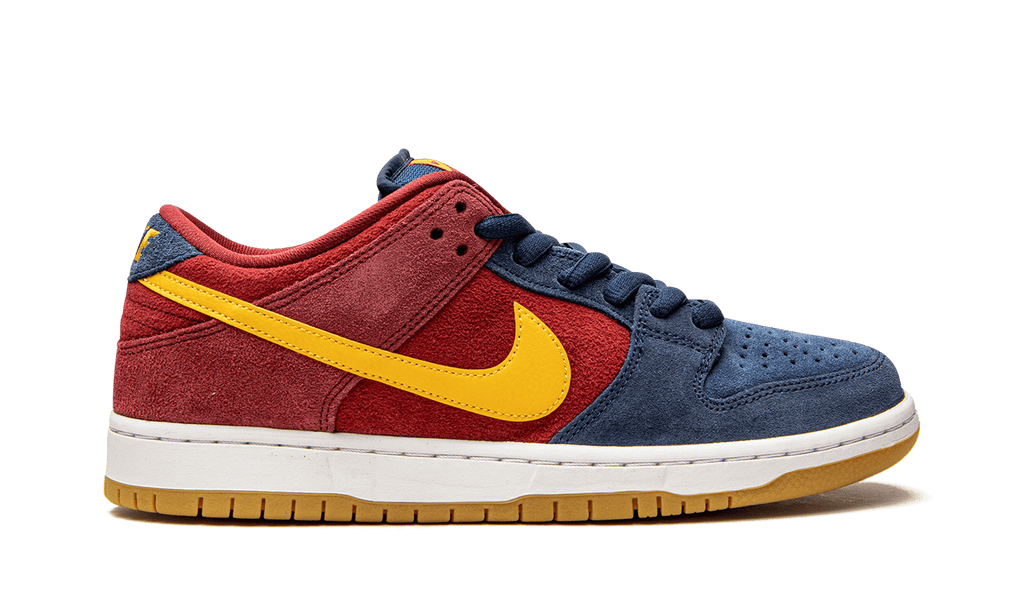 NIKE MENS SB Dunk Low "Barcelona" DJ0606 400 DJ0606 400 from Stadium Goods