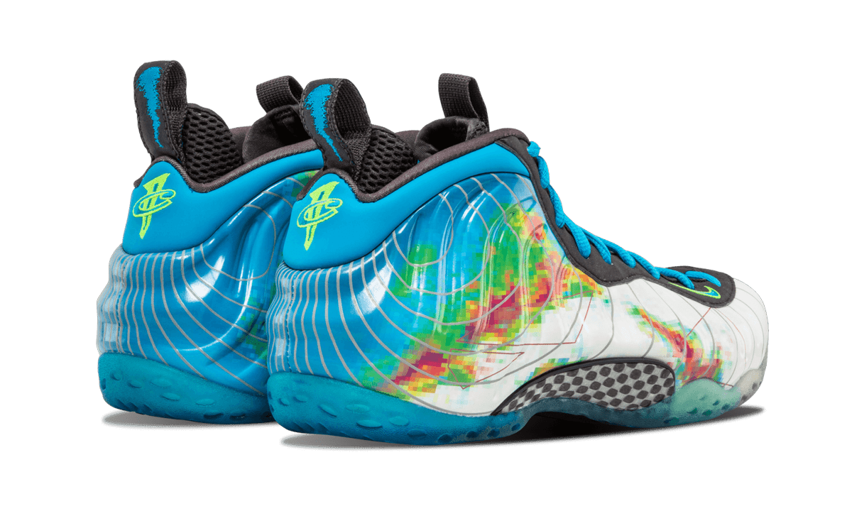 NIKE MENS Air Foamposite One PRM "Weatherman" 575420 100 from Stadium Goods