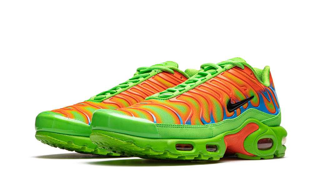 NIKE MENS Air Max Plus TN "Supreme - Green / Orange" DA1472 300 from Stadium Goods