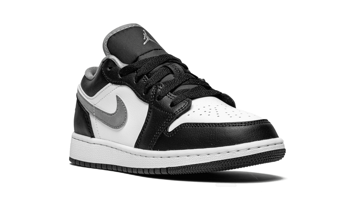 JORDAN GRADE SCHOOL Air Jordan 1 Low GS "Black / Grey / White" 553560 040 from Stadium Goods