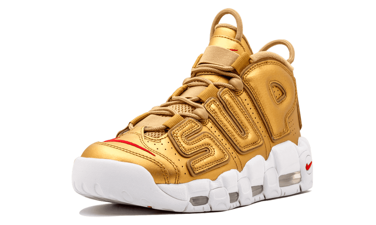 NIKE MENS Air More Uptempo "Supreme" 902290 700 from Stadium Goods