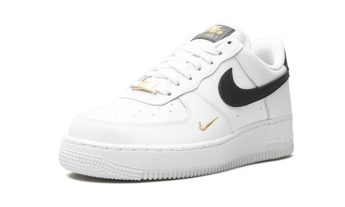 NIKE WOMENS AIR FORCE 1 LO ESSENTIAL MNS Womens "White / Black / Gold" CZ0270 102 CZ0270 102 from Stadium Goods