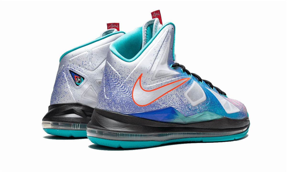 NIKE MENS Lebron 10 "Re-Entry - Pure Platinum" 541100 008 from Stadium Goods