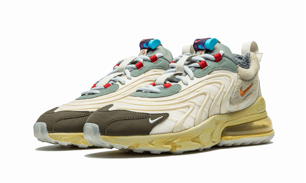 NIKE MENS Air Max 270 React "Travis Scott - Cactus Trails" CT2864 200 from Stadium Goods