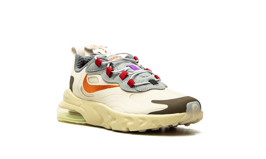 NIKE PRE SCHOOL Air Max 270 React PS "Travis Scott - Cactus Trails" CV2414 200 from Stadium Goods