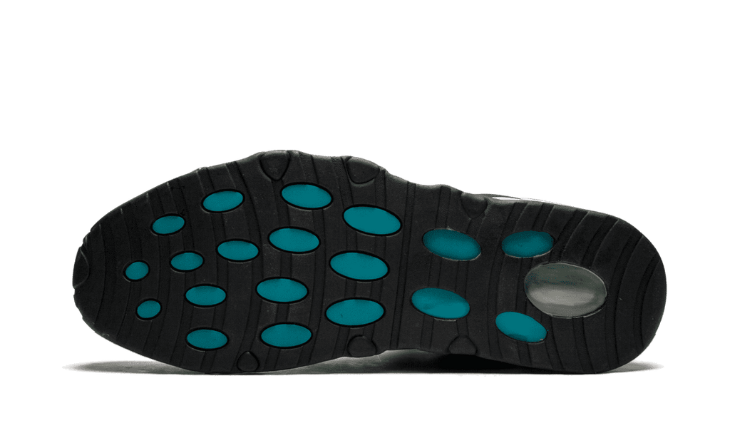 NIKE MENS Air Max Uptempo 95 "White Black Teal" 311090 100 from Stadium Goods