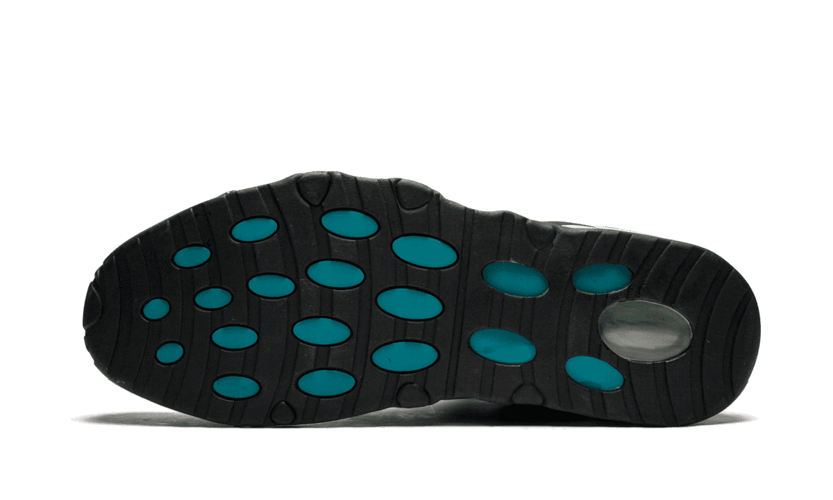 NIKE MENS Air Max Uptempo 95 "White Black Teal" 311090 100 from Stadium Goods