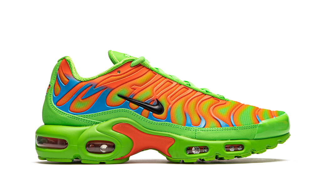 NIKE MENS Air Max Plus TN "Supreme - Green / Orange" DA1472 300 from Stadium Goods
