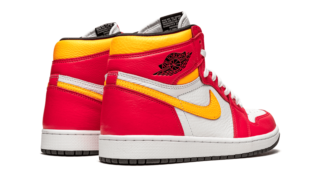Jordan MENS Air Jordan 1 High OG "Light Fusion Red" 555088 603 from Stadium Goods