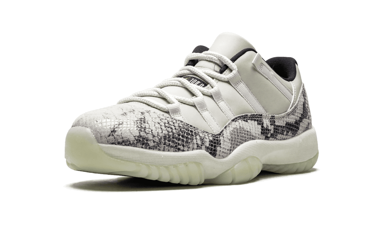 JORDAN MENS Air Jordan 11 Retro Low "Snakeskin Light Bone" CD6846 002 CD6846 002 from Stadium Goods