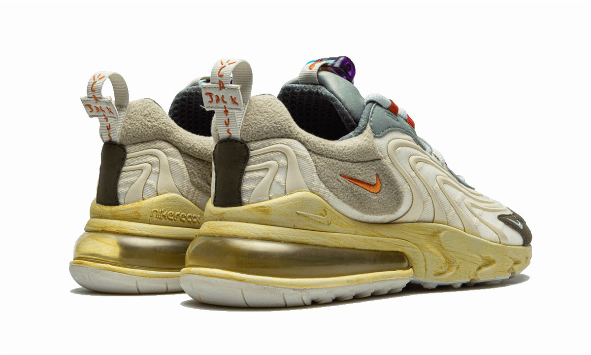 NIKE MENS Air Max 270 React "Travis Scott - Cactus Trails" CT2864 200 from Stadium Goods