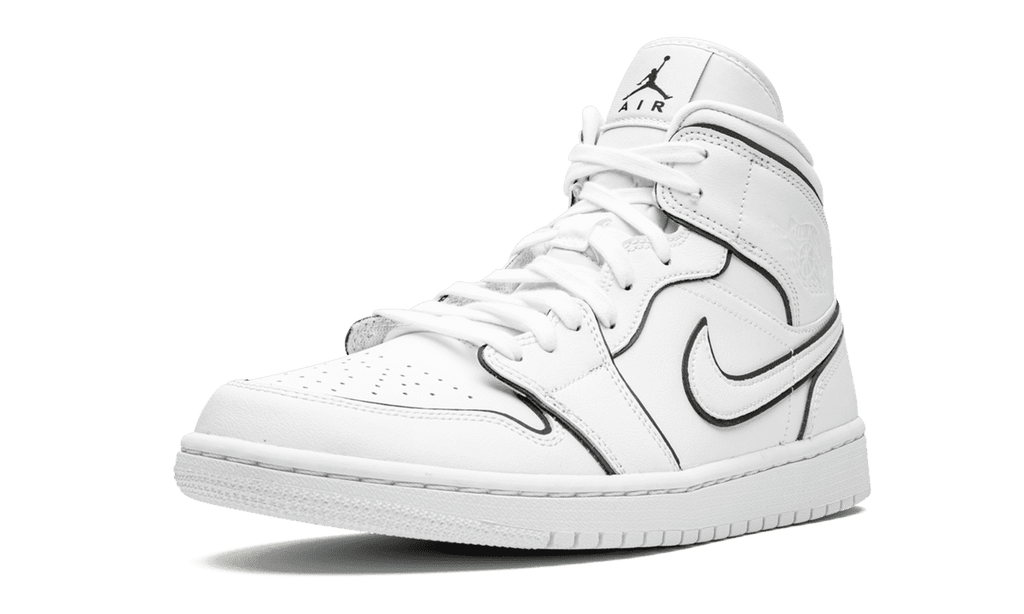 JORDAN WOMENS AIR JORDAN 1 MID Womens "Iridescent Outline" CK6587 100 CK6587 100 from Stadium Goods